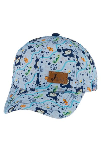 Kitti 1-3 Years Old Baby Boy and Child Hat - Sea Pattern
