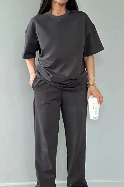 YAKAMEL Σετ Γυναικείας Βαμβακερής Πιτζάμας με Απαλή Υφή - Άνετο Σχέδιο