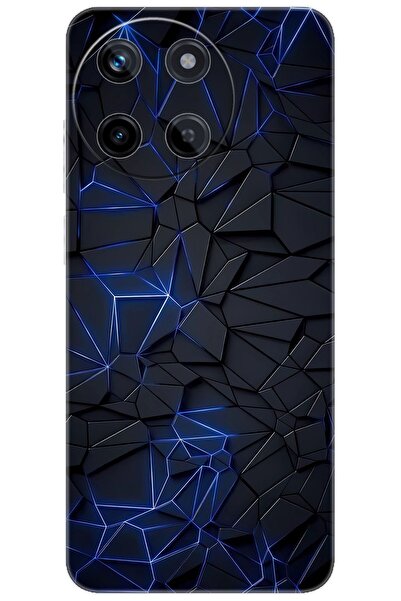 realme 11  RMX3636  Uyumlu Kılıf Desen Baskılı Silikon Prizmatik Tasarım STK:...