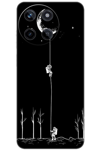 realme 11 (RMX3636) Uyumlu Kılıf Desen Baskılı Silikon Astronot Serisi STK:10...