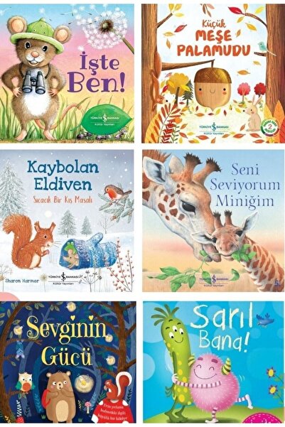 TÜRKİYE İŞ BANKASI KÜLTÜR YAYINLARI Işte Ben / Seni Seviyorum Miniğim /küçük ...