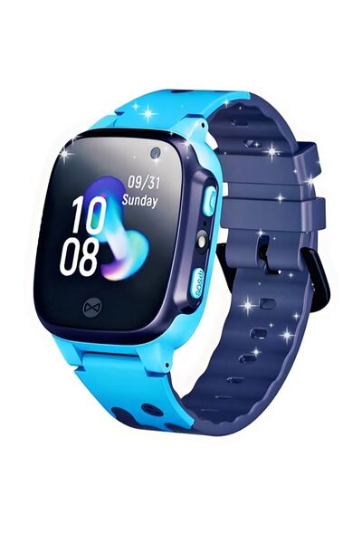 SMART BEST Akıllı Çocuk Takip Saati, Sim Kartlı Arama, Kameralı, S.o.s Ve Gizli Dinleme Özellikli - Mavı