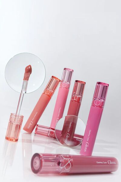 Romand Vegan Dolgun Görünüm Sağlayan Glasting Color Dudak Parlatıcısı-peony Ballet (VİONİNE)