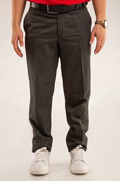 Young High School Length School Pants Woven Fabric Pants
