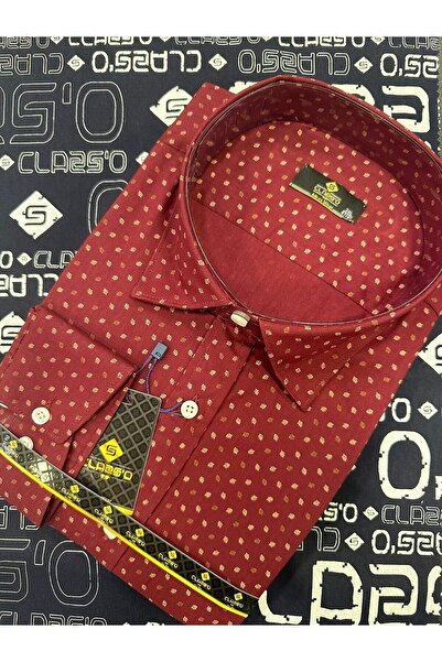 CLASSO BATTAL BEDEB LONG SLEEVE PRINTED LICRAL SHIRT