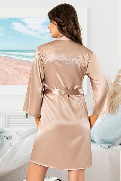 FAAL Σατέν ρόμπα Mink - Bride 5911 Model