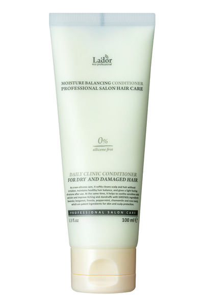 Lador Balsam LADOR Moisture Balancing, 100 ml - Balsam hidratant pentru păr uscat și deteriorat