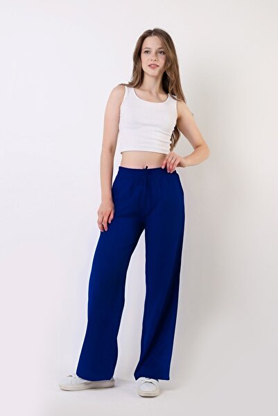 YAKAMEL Pantaloni Palazzo pentru femei, cu buzunare, cu talie super înaltă, d...