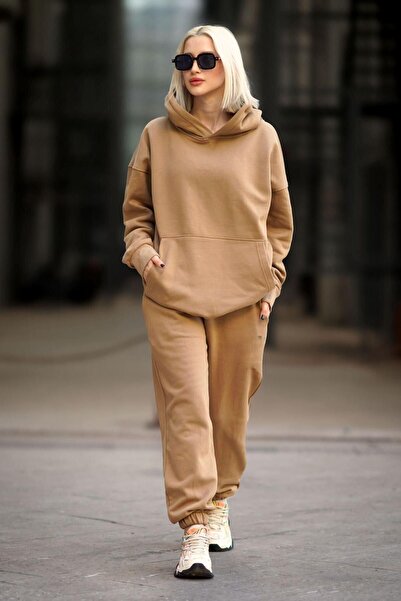 YAKAMEL Γυναικείο Χοντρό Υπερμεγέθες Αθλητικό Σετ Φόρμας