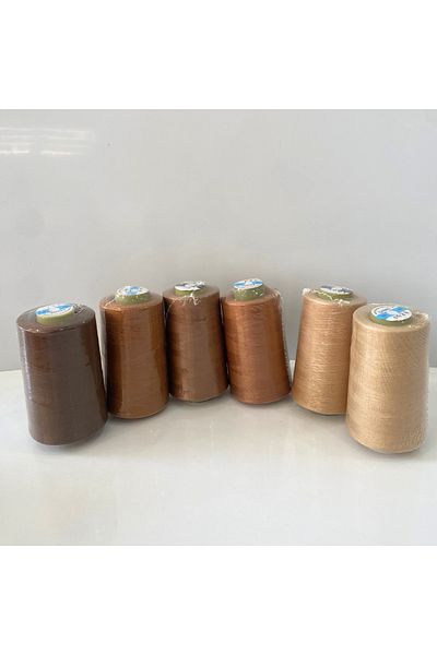 TDM 120 Model Sewing Thread - Set of 6