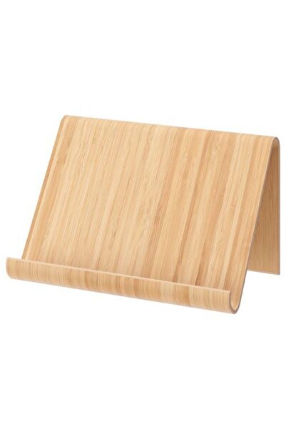 IKEA Vıvalla Phone/tablet Stand, Bamboo 26x17 Cm