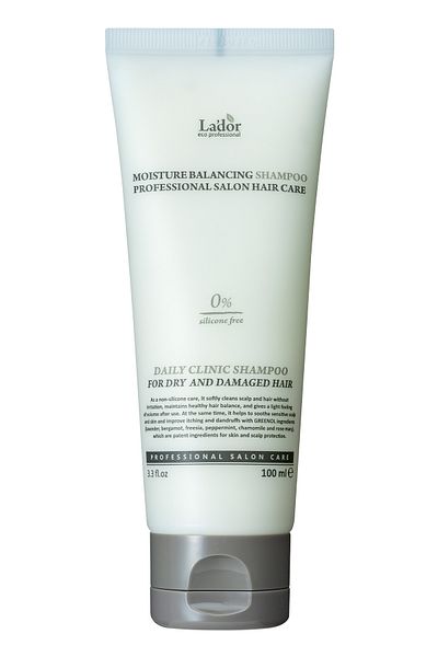 Lador LADOR Moisture Balancing Shampoo, 100ml - Καταπραϋντικό Σαμπουάν για Ξηρά και Κατεστραμμένα Μαλλιά