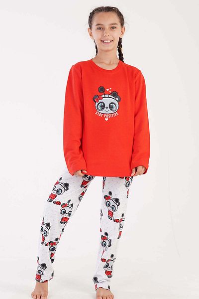 VİENETTA 9-10/15-16 Girl's Pajama Set - Long Sleeve