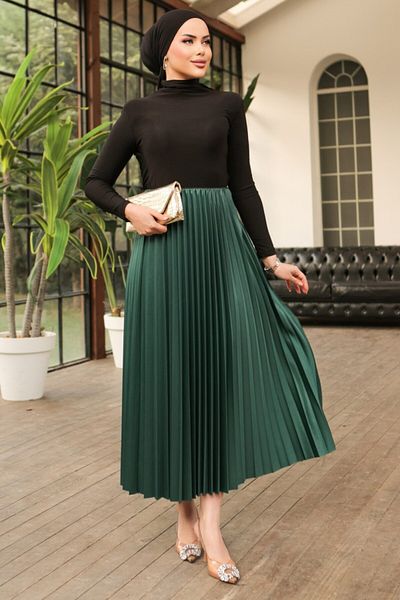 Zelse Hijab πλισέ φούστα