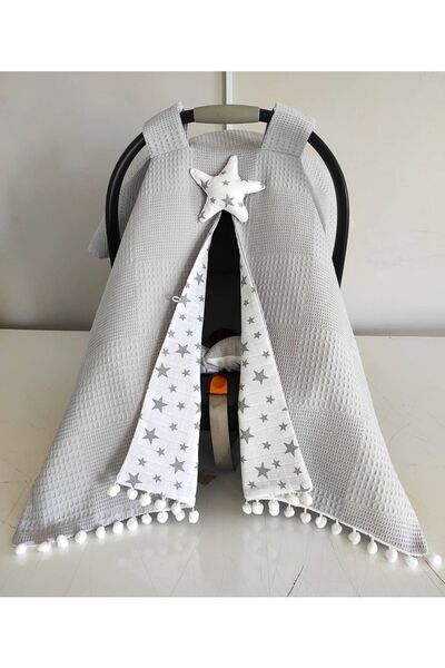 Azra design Müslin Puset Örtüsü(tek)