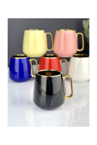 Moddaev Acar Porcelain Gold Gilt Lisbon Mug