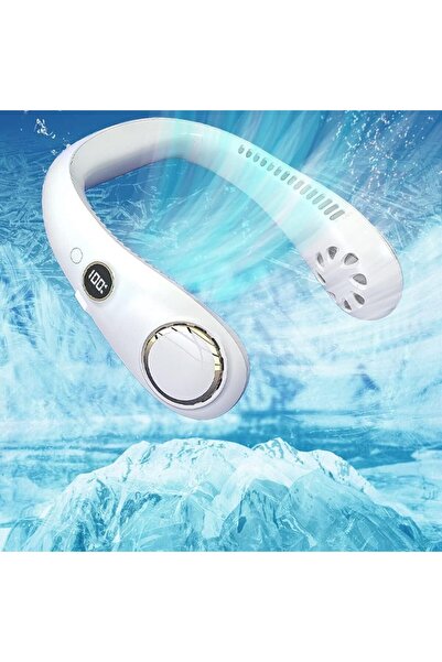 Mmctech Boyun Askılı Giyilebilir Kablosuz Şarjlı Taşınabilir Mini Soğutucu Fa...