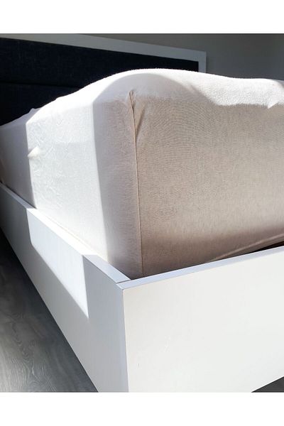 sutra 160x200 cm 100% βαμβακερό χτενισμένο - διπλό ελαστικό σεντόνι