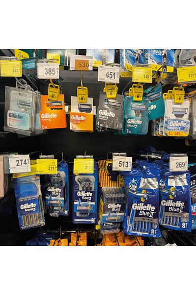 Yamani Display 10 Pieces of Notched Hooks - 6 cm Length, 4.5 cm Shelf Front Label Holder