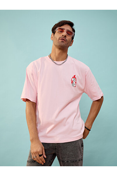 Mascln Sassafras By Styli Dice Graphic Print Oversized T-Shirt