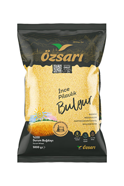 ÖZSARI İnce Pilavlık Bulgur 5 Kg