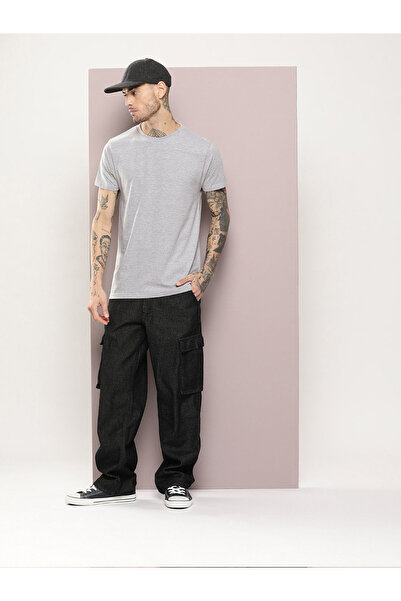 Dillinger By Styli Plain Cotton Regular Fit T-Shirt