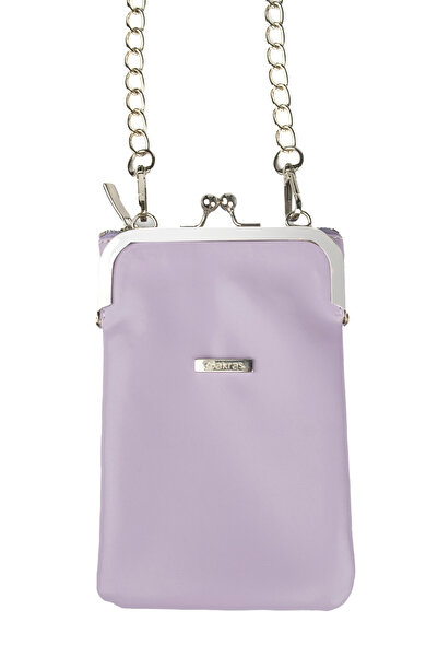 Bakras Night&Day Two Compartments - Τηλεφωνική τσάντα με κοντό και μακρύ λουράκι αλυσίδας