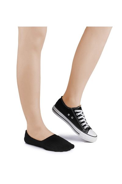 socksbox 8 ζευγάρια κάλτσες μπαλαρίνας Unisex σιλικόνης χωρίς ραφή από μπαμπού