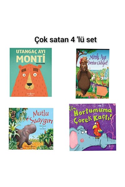 TÜRKİYE İŞ BANKASI KÜLTÜR YAYINLARI Monti/ Minik Ayı Denize Gidiyor /mutlu Su...