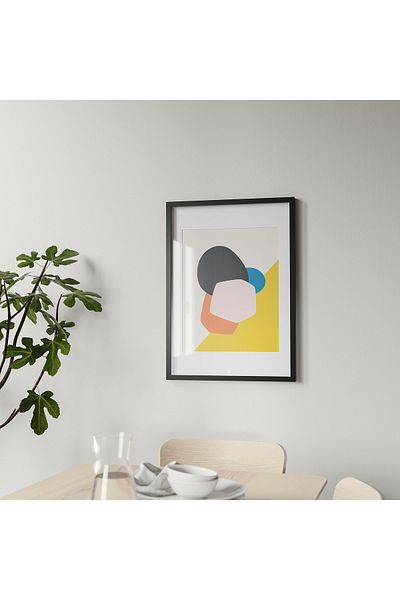 IKEA RÖDALM Μαύρος Σκελετός - 50x70 cm