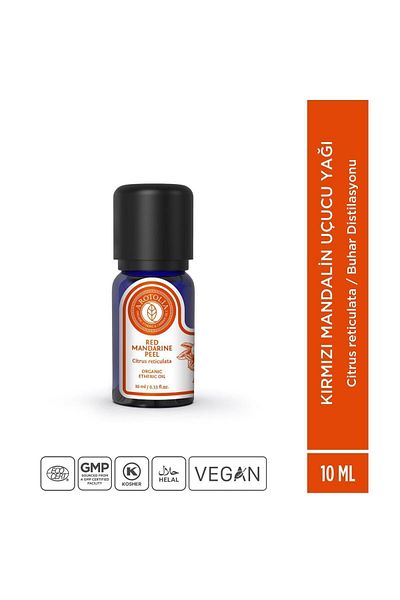 arotolia 100% Organic Certified Red Tangerine Oil That Helps Brighten Skin 10ml