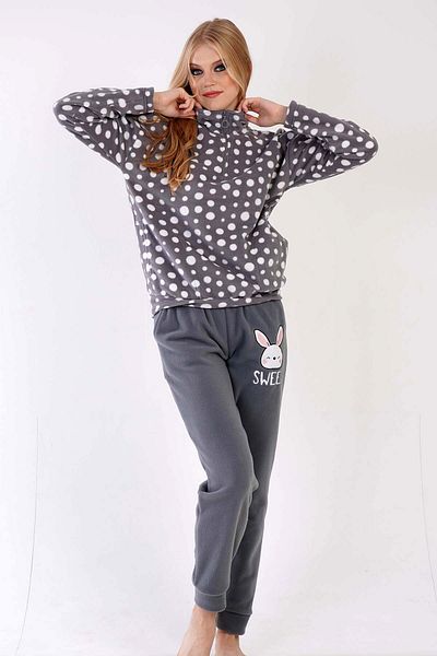 VİENETTA Γυναικείο Σετ Πυτζάμες Fleece - 303178