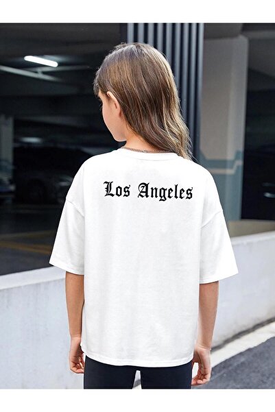 LOS ANGELES BASKILI ÇOCUK TİŞÖRT