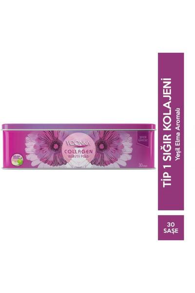 vonka Voonka Collagen Beauty Plus Yeşil Elma Aromalı 30 Saşe Kolajen Takviyes...