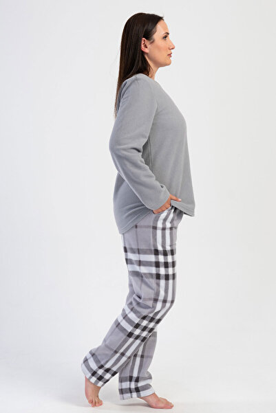 VİENETTA Kadın Polar Büyük Beden Uzun Kol Pijama Takım
, 403063
