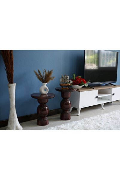 Simillo Home&Living 2'li Karpuz Model Yan Sehpa