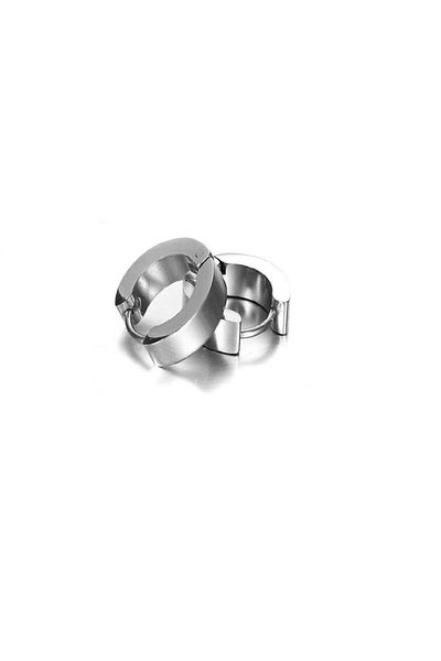 Öte Beri Hayallerin Ötesi 316L Surgical Steel - Antiallergic Unisex Hoop Earrings 1 Piece