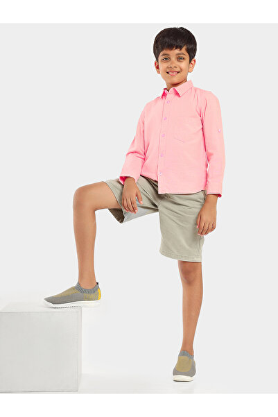 LilPicks By Styli Smart Opaque Regular Fit Casual Shirt