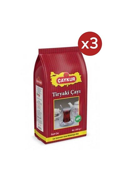 Çaykur Tiryaki Tea - 2 Kg X 3 Pieces