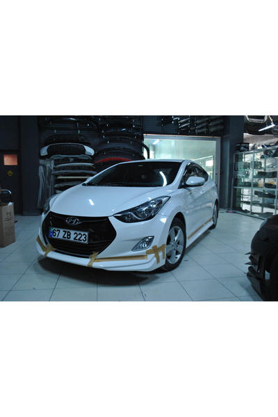 Fifty Tunning HYUNDAİ ELENTRA ÖN TAMPON EKİ KARLIK FİBER BOYASIZ