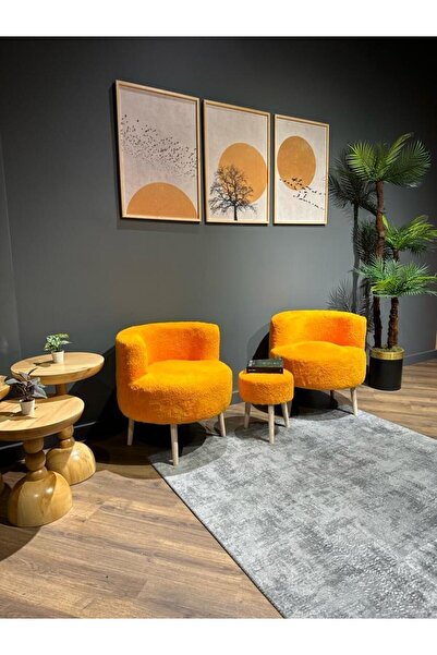 DEKOR MOBİLYACIM Çay Seti Ikili Koltuk Berjer Puf Takımı SALON, BALKON, OFİS ...