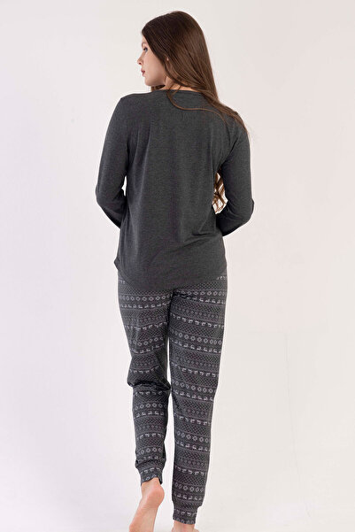 VİENETTA Σετ γυναικείες πιτζάμες με μακριά μανίκια - 304090