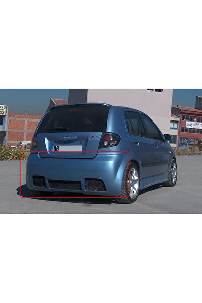 Genel Markalar HYUNDAİ GETZ ARKA TAMPON FİBERGLASS BOYASIZ A+ KALİTE