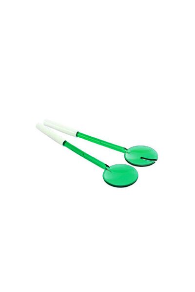 Bluoksweet Acrylic Double Ladle and Salad Tableware Spoon Set