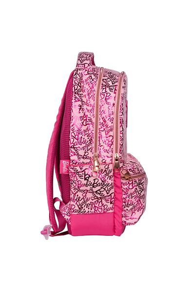 WİGGLE Wiggle Barbie Large Size 3 Pocket School Backpack - Powder Pink