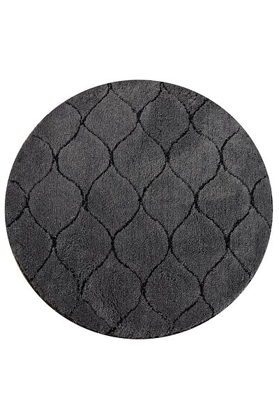 Chilai Home Ακρυλικό χαλί μπάνιου 90x90 CM Infinity Anthracite