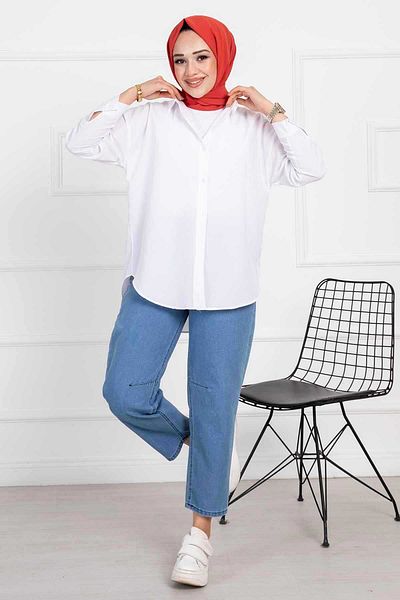 EBRUTESETTÜR Hijab Shirt - Comfortable Fit