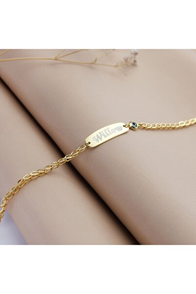 asteroid 925 Ayar Gümüş Isimli Bebek Çocuk Bileklik Künye