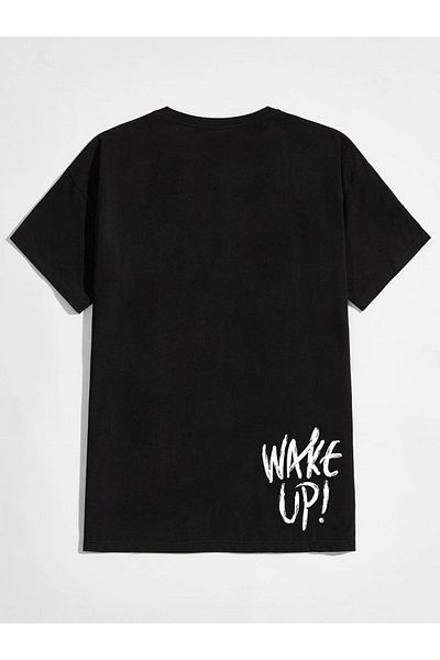 VASK Unisex STRONG εμπριμέ μπλουζάκι μεγάλου μεγέθους
