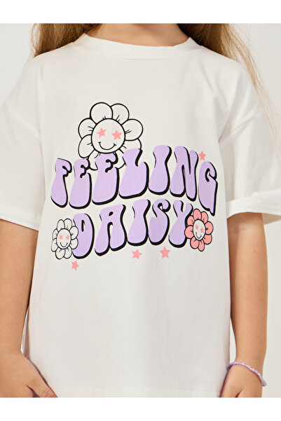 Styli Graphic Print Oversized T-Shirt & Solid Pants Set